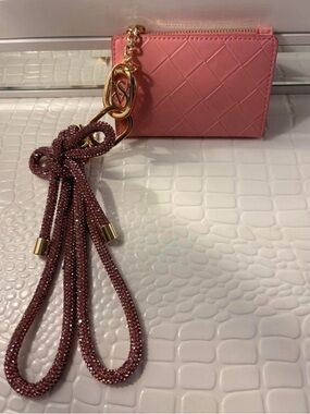 Victoria’s Secret Pink Wallet w/ Bow Keychain